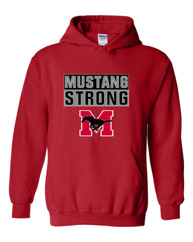 Munster Mustangs Strong #1 Men's Hoodie