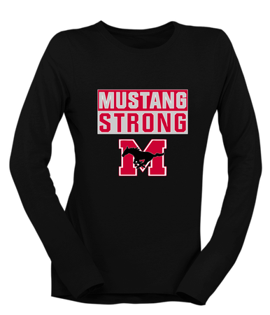 Munster Mustangs Strong #1 Women's Premium LS T-Shirt