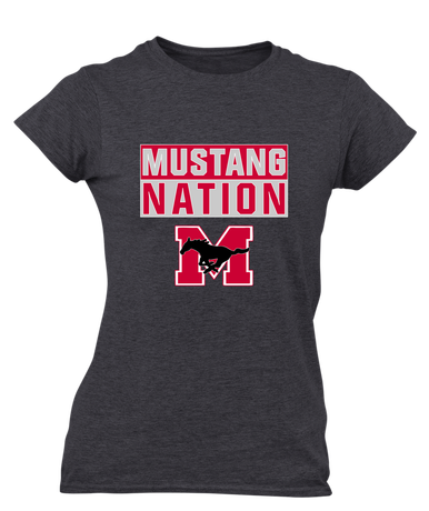 Munster Mustangs Nation #1 Women's Premium SS T-Shirt