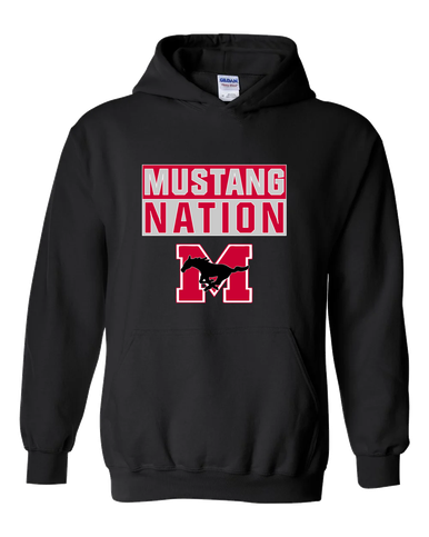 Munster Mustangs Nation #1 Men's Hoodie