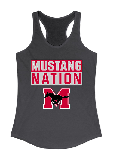 Munster Mustangs Nation #1 Women's Tank Top