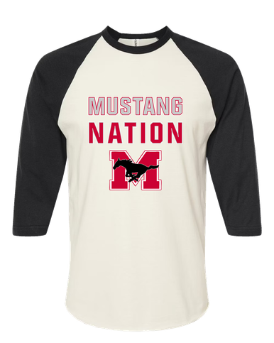 Munster Mustangs Nation #2 Women's Baseball T-Shirt
