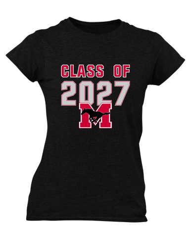 Munster Mustangs Class of 2027 Women's Premium SS T-Shirt