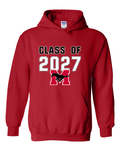 Munster Mustangs Class of 2027 Men's Hoodie
