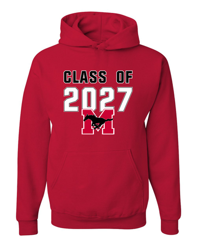 Munster Mustangs Class of 2027 Men's Premium Hoodie