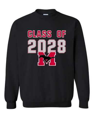 Munster Mustangs Class of 2028 Men's Sweatshirt