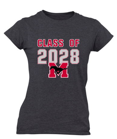 Munster Mustangs Class of 2028 Women's Premium SS T-Shirt