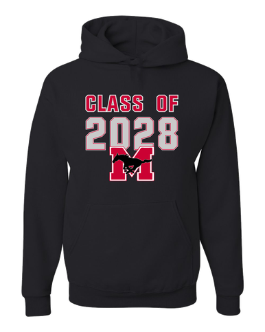 Munster Mustangs Class of 2028 Men's Premium Hoodie