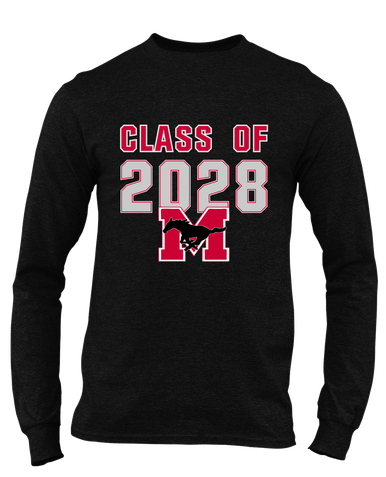 Munster Mustangs Class of 2028 Men's Premium LS T-Shirt