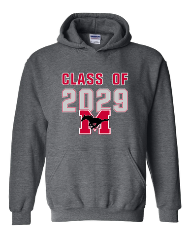 Munster Mustangs Class of 2029 Men's Hoodie