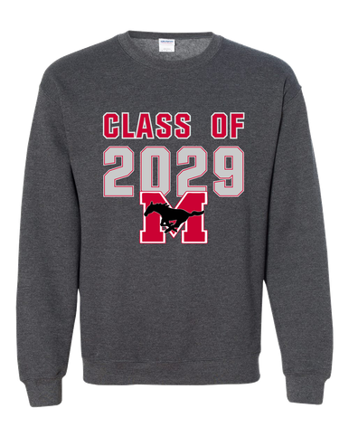 Munster Mustangs Class of 2029 Men's Sweatshirt