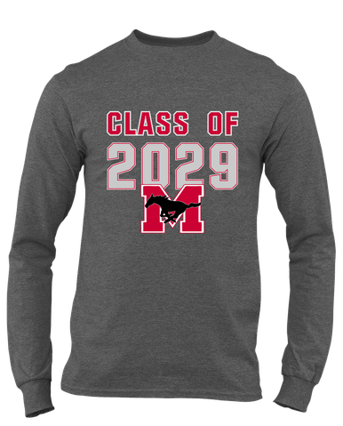 Munster Mustangs Class of 2029 Men's Premium LS T-Shirt