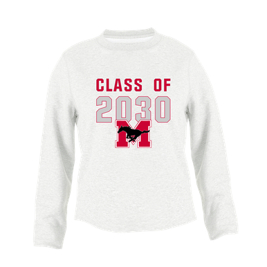 Munster Mustangs Class of 2030 Women's Sweatshirt