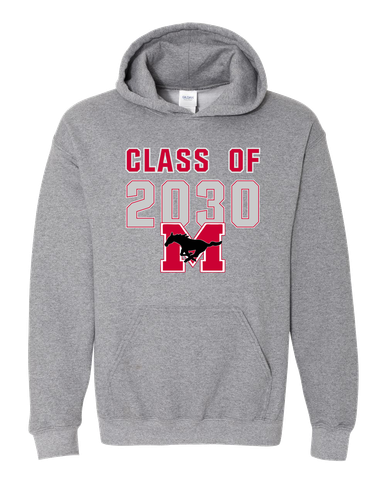 Munster Mustangs Class of 2030 Men's Hoodie