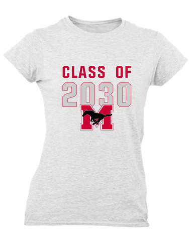 Munster Mustangs Class of 2030 Women's Premium SS T-Shirt