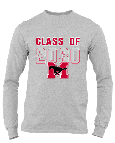 Munster Mustangs Class of 2030 Men's Premium LS T-Shirt
