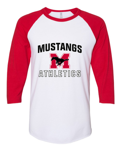 Munster Mustangs Athletics Women's Baseball T-Shirt