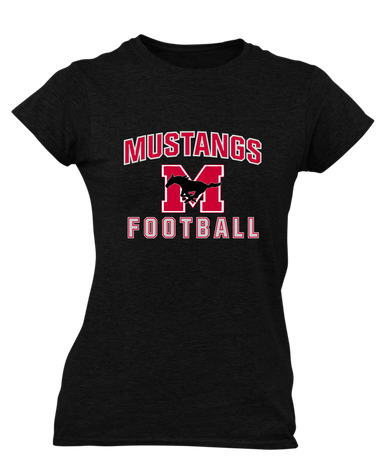 Munster Mustangs Football #1 Women's Premium SS T-Shirt