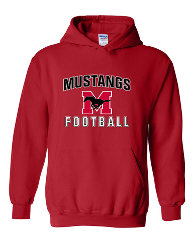 Munster Mustangs Football #1 Men's Hoodie