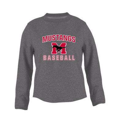 Munster Mustangs Baseball #1 Women's Sweatshirt