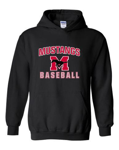 Munster Mustangs Baseball #1 Men's Hoodie