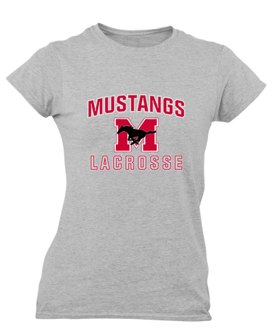 Munster Mustangs Lacrosse Women's Premium SS T-Shirt