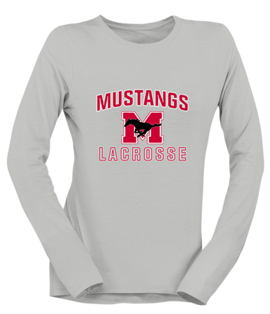 Munster Mustangs Lacrosse Women's Premium LS T-Shirt