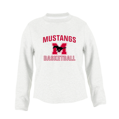 Munster Mustangs Basketball #1 Women's Sweatshirt