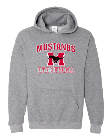 Munster Mustangs Basketball #1 Men's Hoodie