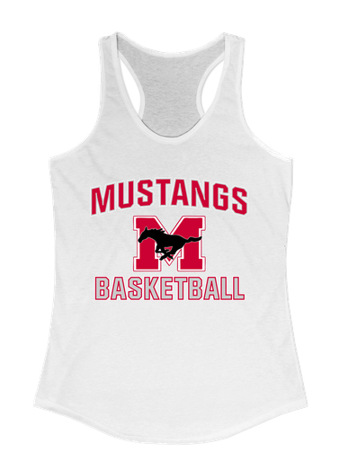 Munster Mustangs Basketball #1 Women's Tank Top