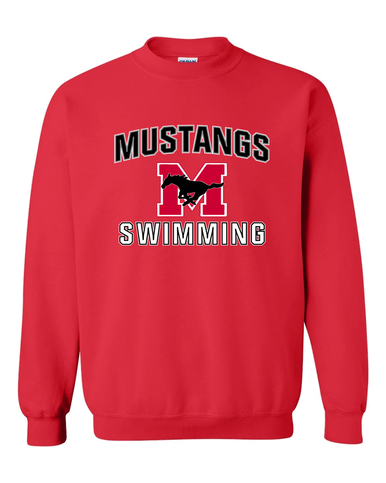 Munster Mustangs Swimming Men's Sweatshirt