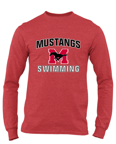 Munster Mustangs Swimming Men's Premium LS T-Shirt