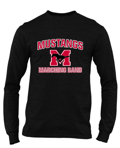 Munster Mustangs Marching Band Men's LS T-Shirt
