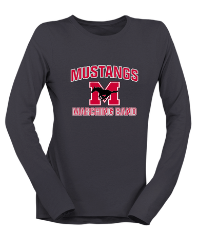 Munster Mustangs Marching Band Women's Premium LS T-Shirt