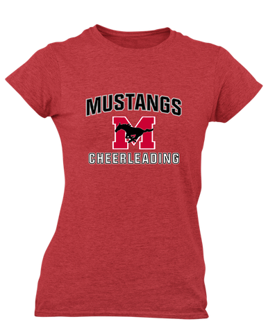 Munster Mustangs Cheerleading Women's SS T-Shirt