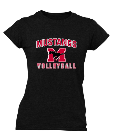 Munster Mustangs Volleyball Women's Premium SS T-Shirt