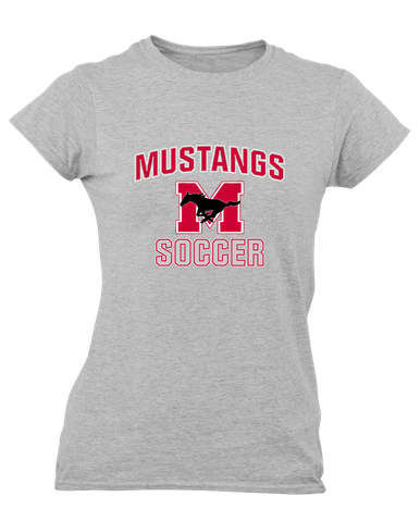 Munster Mustangs Soccer #1 Women's Premium SS T-Shirt