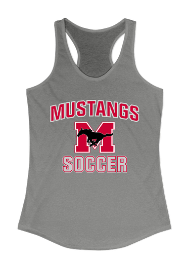 Munster Mustangs Soccer #1 Women's Tank Top