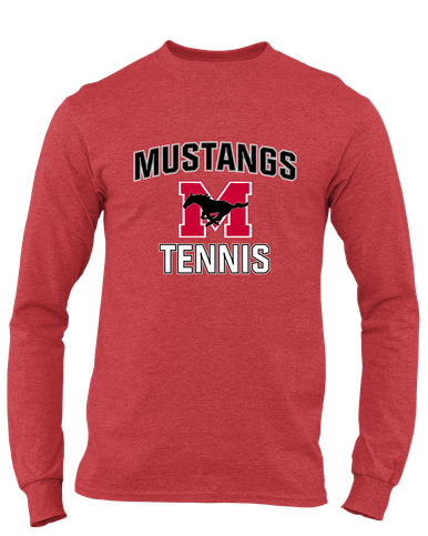 Munster Mustangs Tennis Men's LS T-Shirt