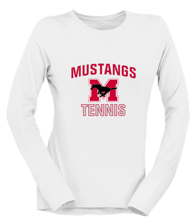 Munster Mustangs Tennis Women's Premium LS T-Shirt