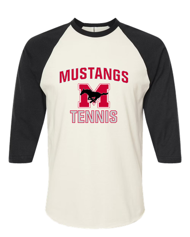Munster Mustangs Tennis Women's Baseball T-Shirt