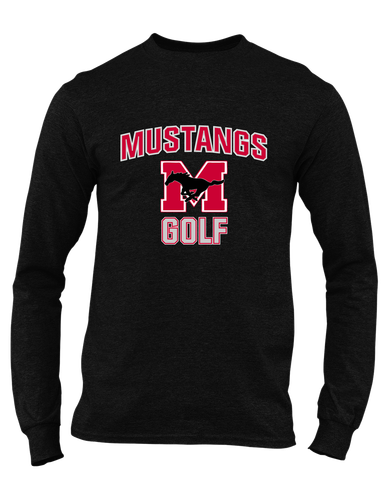 Munster Mustangs Golf Men's LS T-Shirt