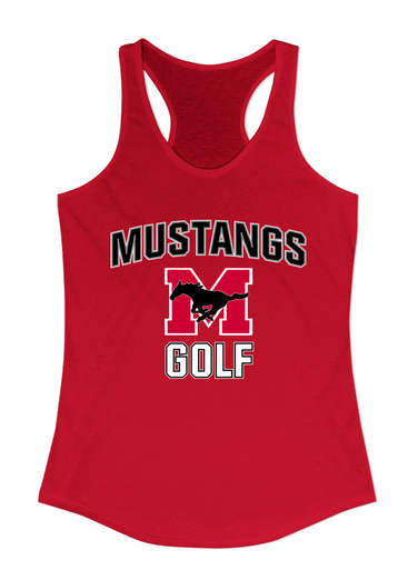 Munster Mustangs Golf Women's Tank Top