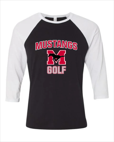 Munster Mustangs Golf Men's Baseball T-Shirt