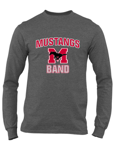 Munster Mustangs Band # 1 Men's LS T-Shirt