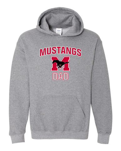 Munster Mustangs Dad Men's Hoodie