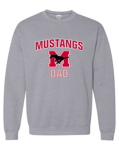 Munster Mustangs Dad Men's Sweatshirt