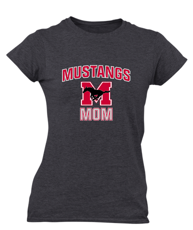 Munster Mustangs Mom Women's SS T-Shirt
