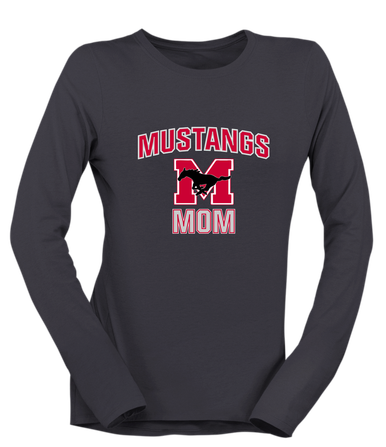 Munster Mustangs Mom Women's Premium LS T-Shirt