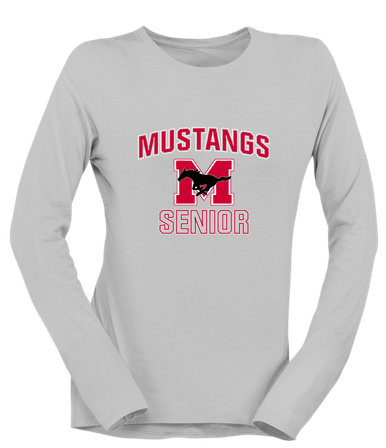 Munster Mustangs Senior #1 Women's LS T-Shirt